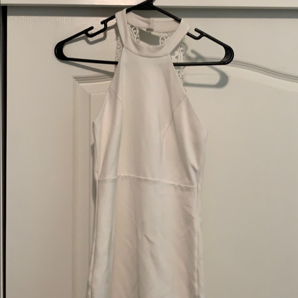 White lulus mini dress